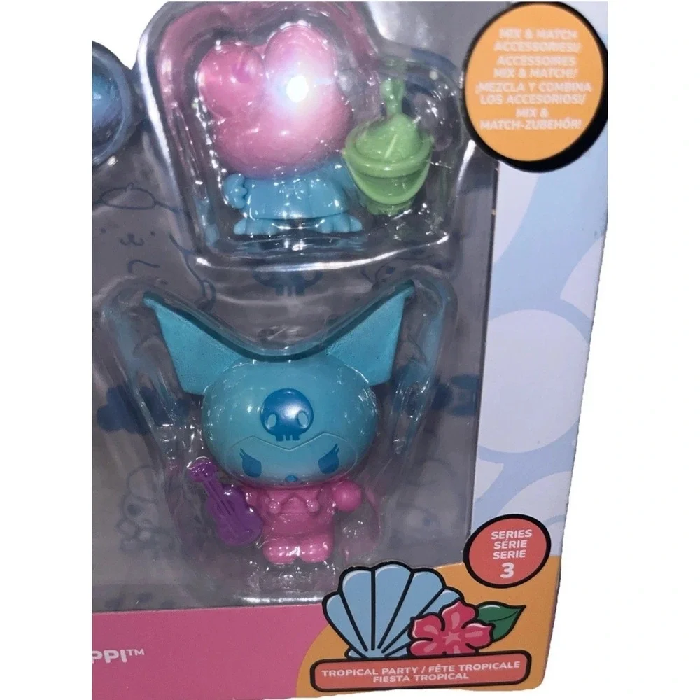 Hello Kitty and Friends Tropical Party Series‎ 3 8-Pack Fig Jazwares Sanrio NEW